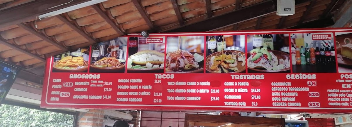 Ahogadas Buenavista MATRIZ Menu - Image 1